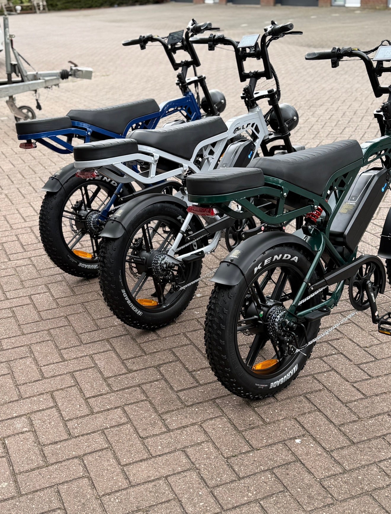NIEUW Qmwheels V20 pro special jaguar green