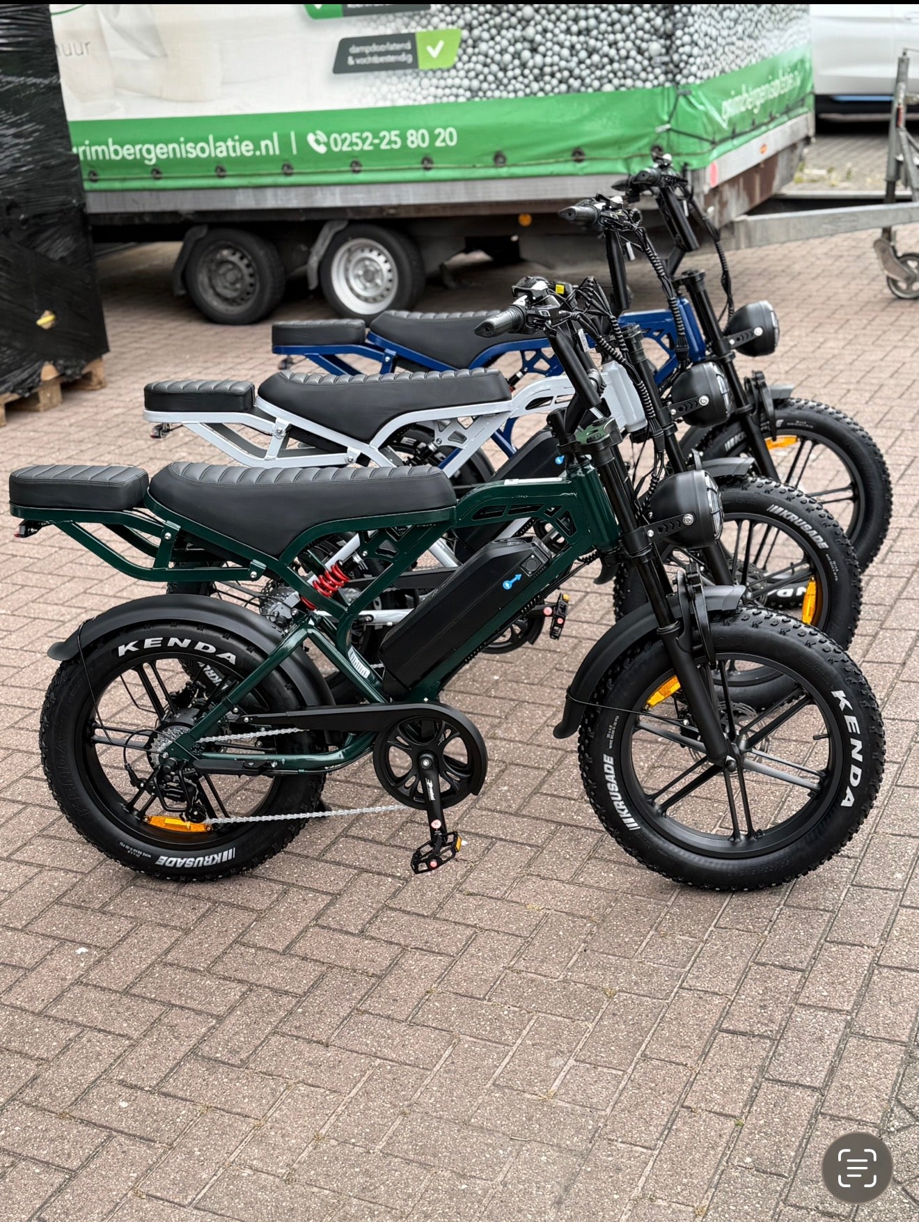 NIEUW Qmwheels V20 pro special jaguar green