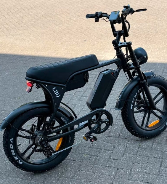Ouxi V8 C80 MAX dubbele accu zwart
