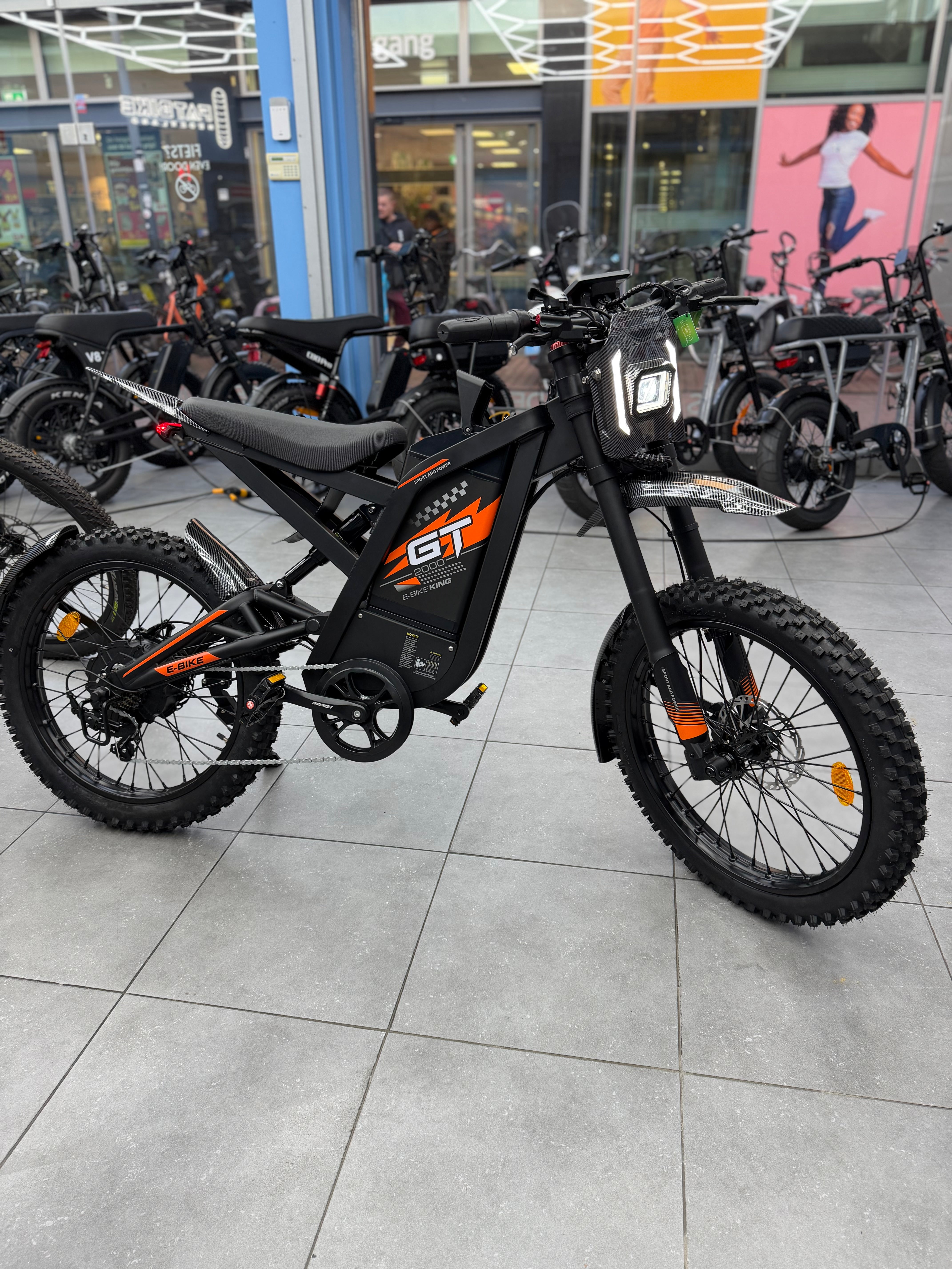 OUXI GT2000 fatbike ebike crosser NFC