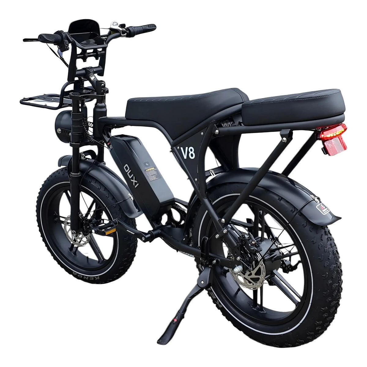 Ouxi V8 2026 model zwart fatbike