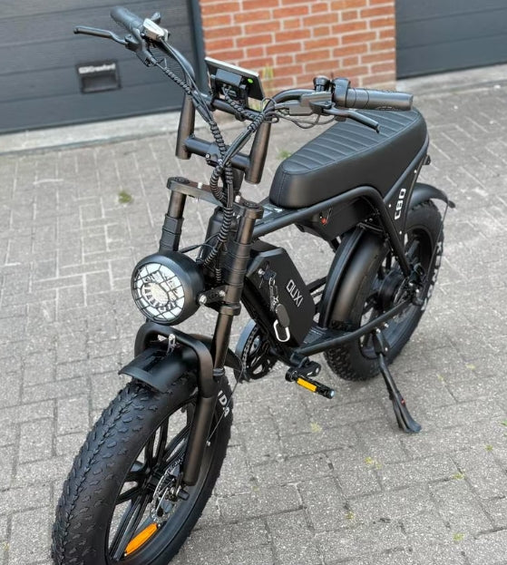 Ouxi V8 C80  MAX dubbele accu zwart